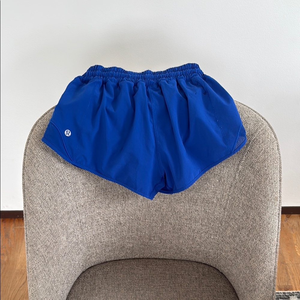 lululemon athletica Women's Blue Shorts. Very short size 4